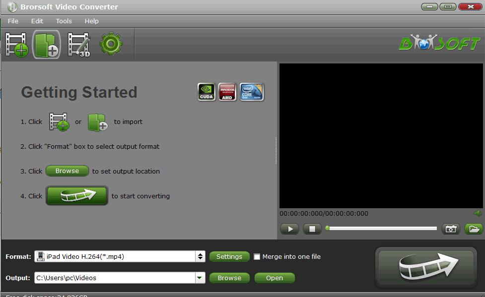 Brorsoft Video Converter下载,视频转换,视频处理,音频转换,视频编辑