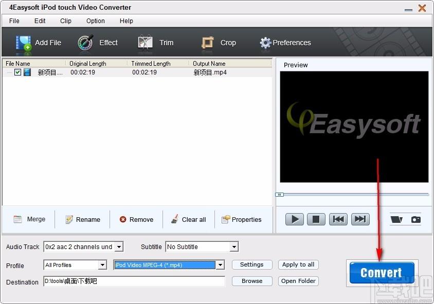 4Easysoft iPod touch Video Converter,iPod touch视频格式转换