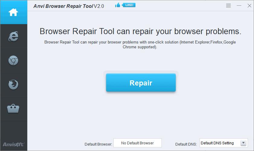 Anvi Browser Repair Tool下载,浏览器,修复工具,IE修复